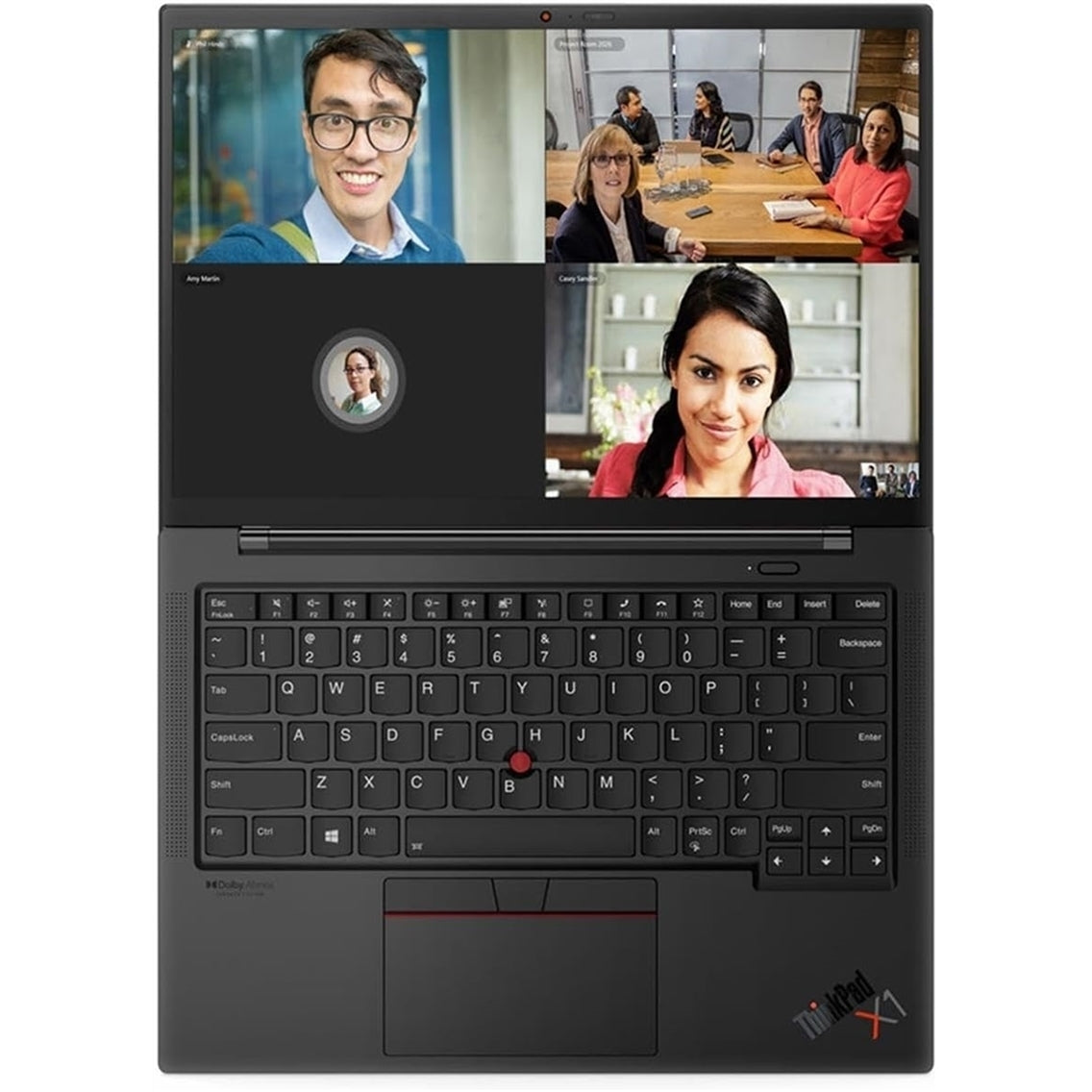 Lenovo Thinkpad X1 Carbon Gen 9 14" 16GB 512GB SSD Core™ i7-1165G7 2.8GHz WIN11P, Black (Refurbished - Very Good)
