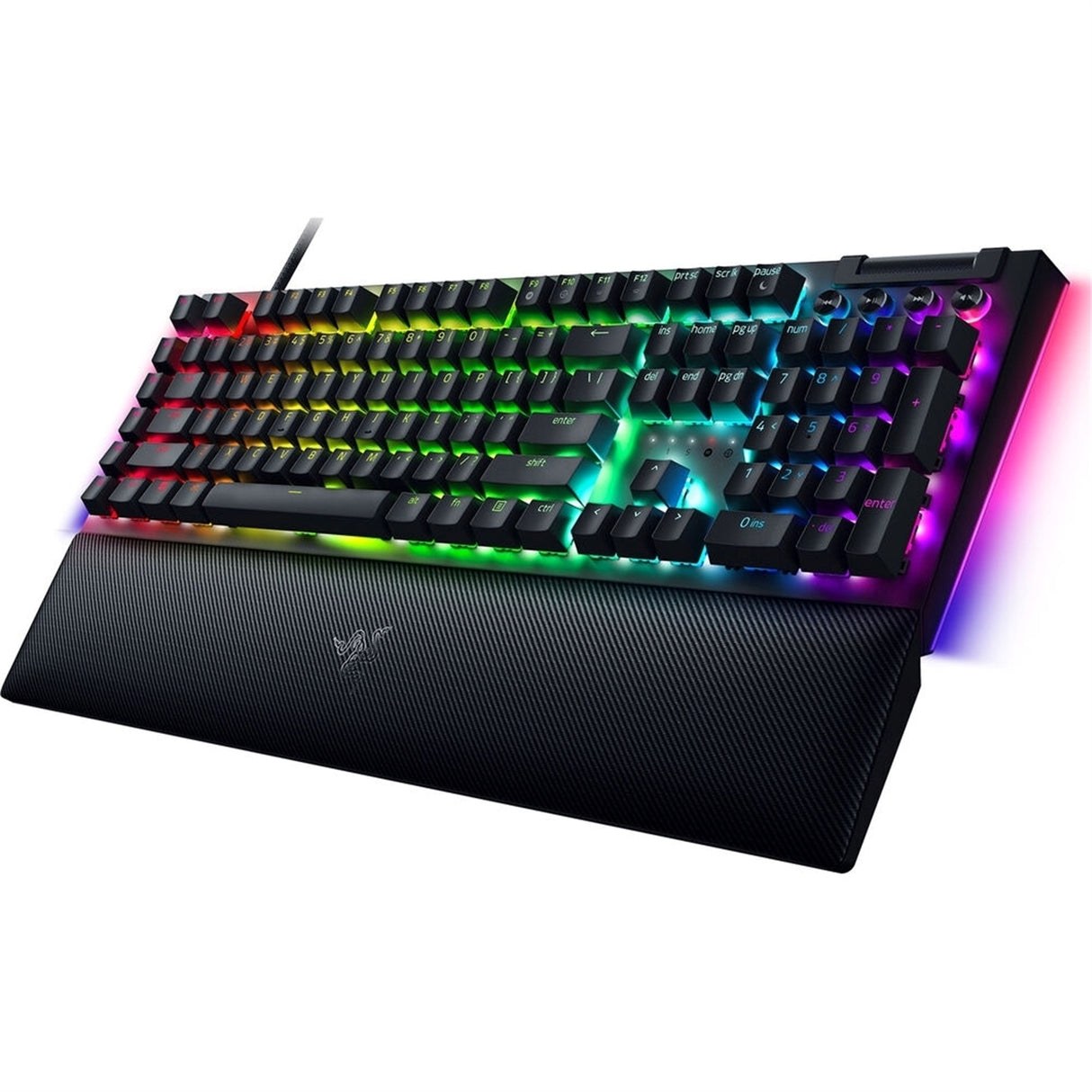 Razer BlackWidow V4 Mechanical Gaming Keyboard - Full Size - Green Clicky Switches (New)