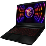 MSI Thin GF63 12UCX 15.6" 8GB 256GB SSD Core™ i5-12450H 3.30GHz WIN11H, Black (Refurbished - Fair)