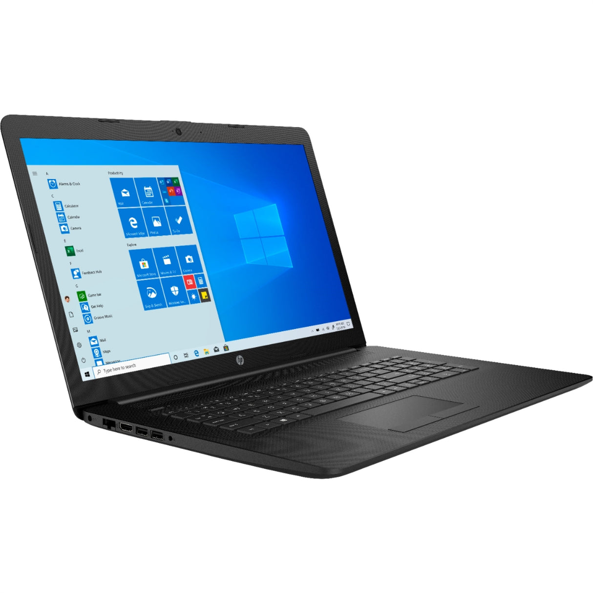 HP 17-BY3613DX 17.3" 8GB 512GB SSD Core™ i5-1035G1 1.0GHz WIN11H, Jet Black (Refurbished - Fair)