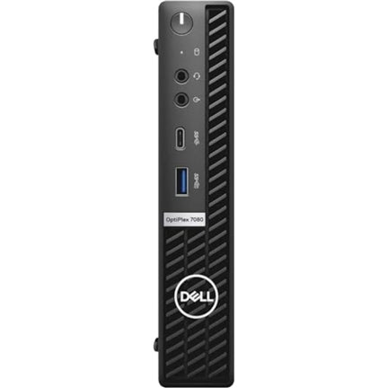 Dell Optiplex 7080 MicroTower 16GB 256GB SSD Core™ i7-10700T 2.00GHz WIN11P, Black (Refurbished - Very Good)
