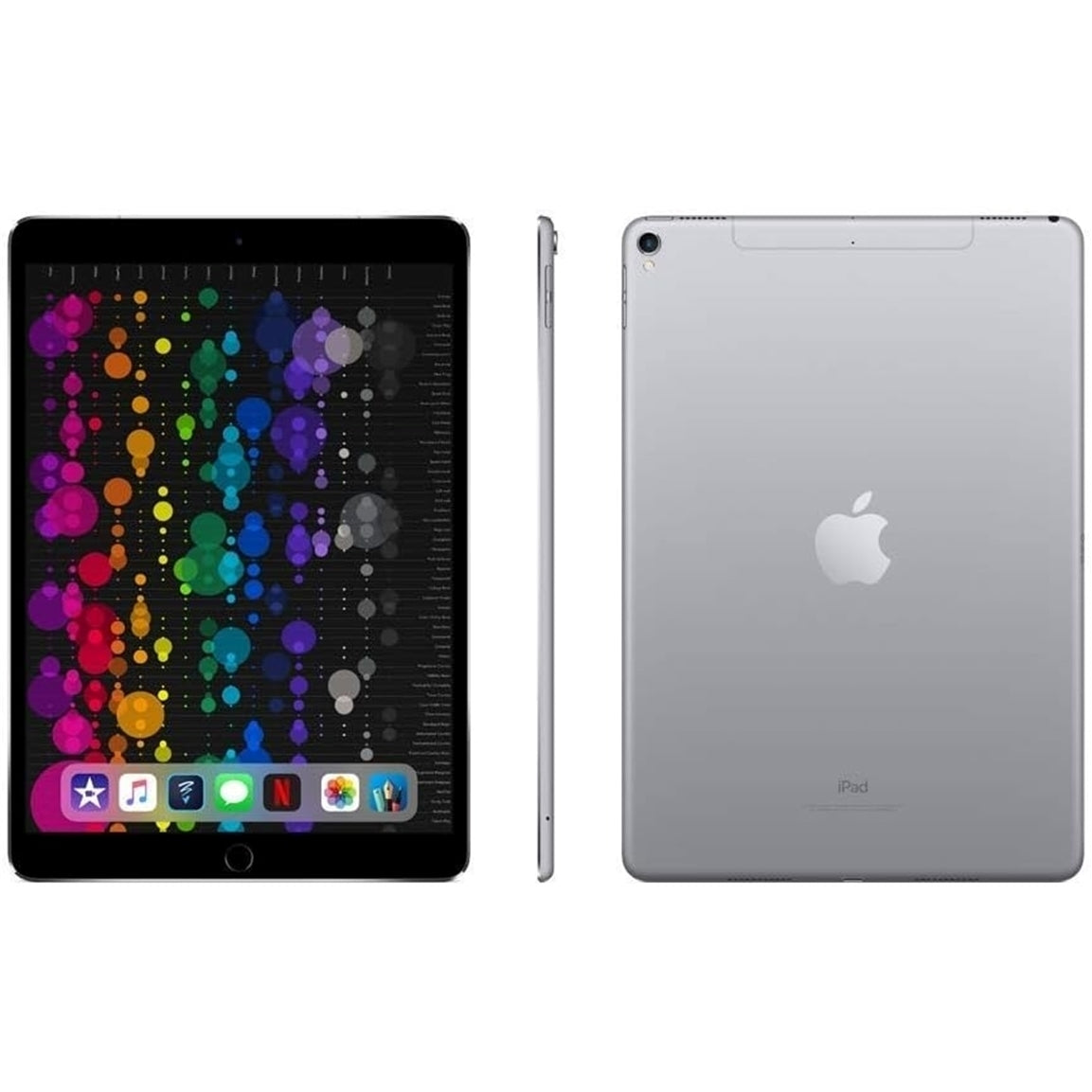 Apple iPad Pro 1st Gen 10.5" - 512GB, 4G LTE Unlocked, Space Gray (Refurbished - Fair)
