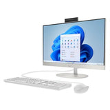 HP 24-cr0014 23.8" FHD Touchscreen All-in-One (16GB RAM, 512GB SSD, Core i3-N300) Win11H - White (New, Open Box)