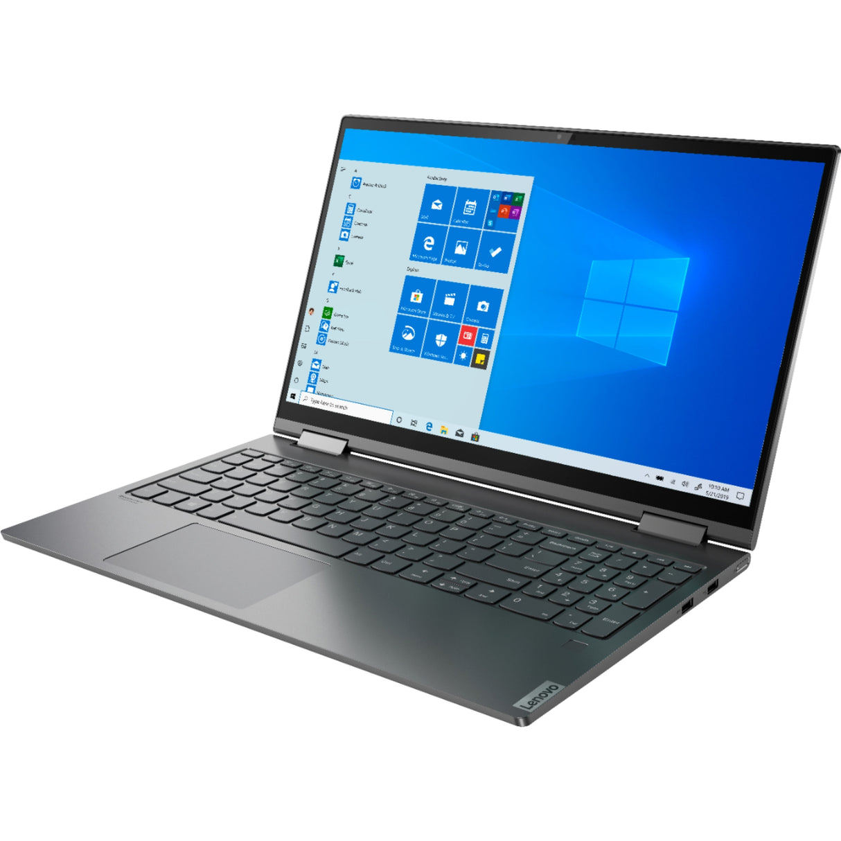 Lenovo Yoga C740-15IML 15.6" Touch 12GB 512GB Intel Core i5-10210U 1.6GHz Win11H, Iron Gray (Refurbished - Very Good)