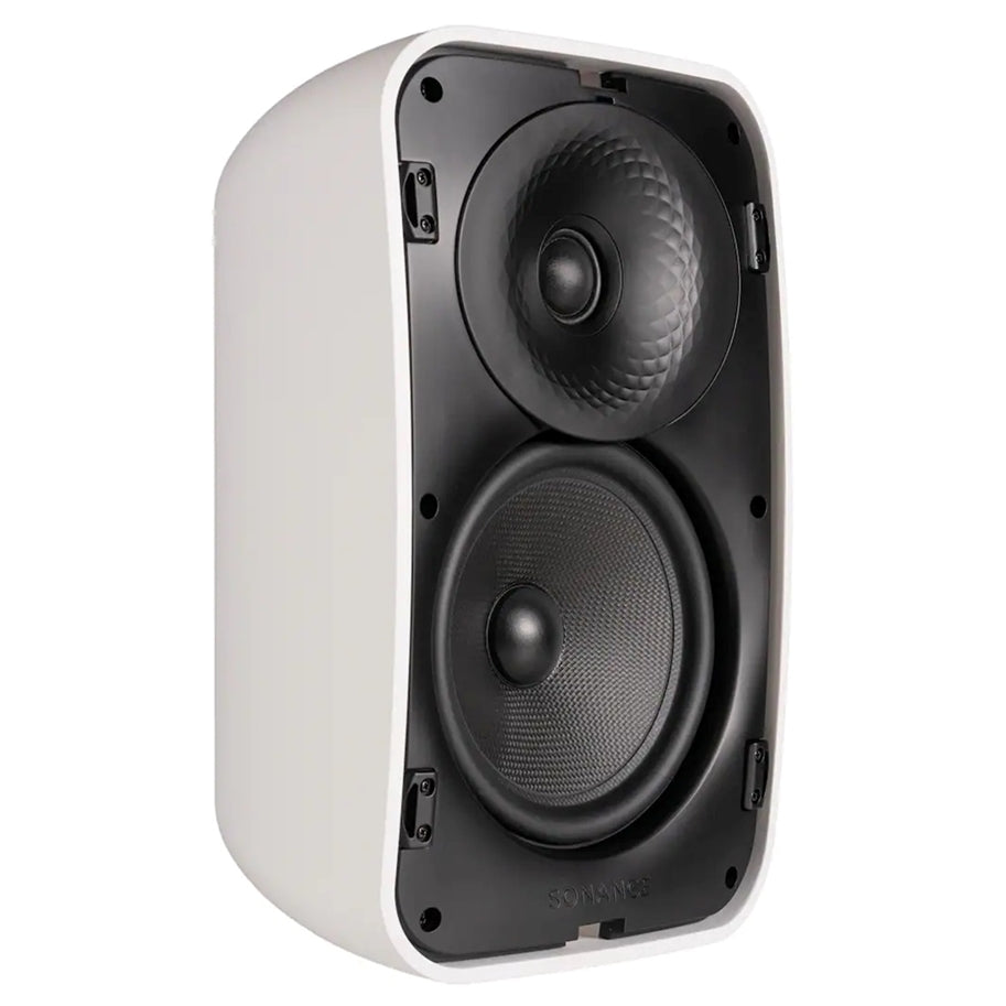Sonance Mariner MX62 Outdoor Surface Mount Speakers (Pair) - Paintable White (New)