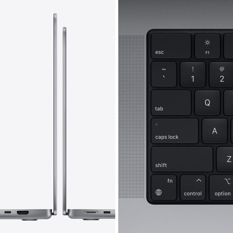 Apple MacBook Pro (14-inch, M1 Max, 2021) 14.2" 64GB 1TB SSD Apple M1 Max, Space Gray (Refurbished - Very Good)