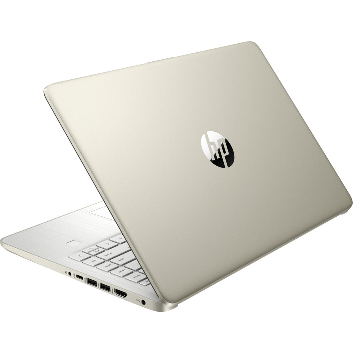 HP 14-DQ0011DX 14" Touch 4GB 128GB SSD Intel Core I3-8145U 1.1GHz Win11P, Pale Gold (Refurbished - Fair)