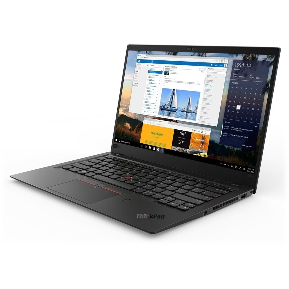 Lenovo Thinkpad X1 Carbon Gen 6 14" 16GB 256GB SSD Core™ i7-8650U 1.7GHz WIN11P, Black (Refurbished - Fair)