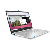 HP 15-DY1086NR 15.6" 8GB 512GB SSD Intel Core™ i5-1035G1 1.0GHz Win11H, Natural Silver (Refurbished - Very Good)
