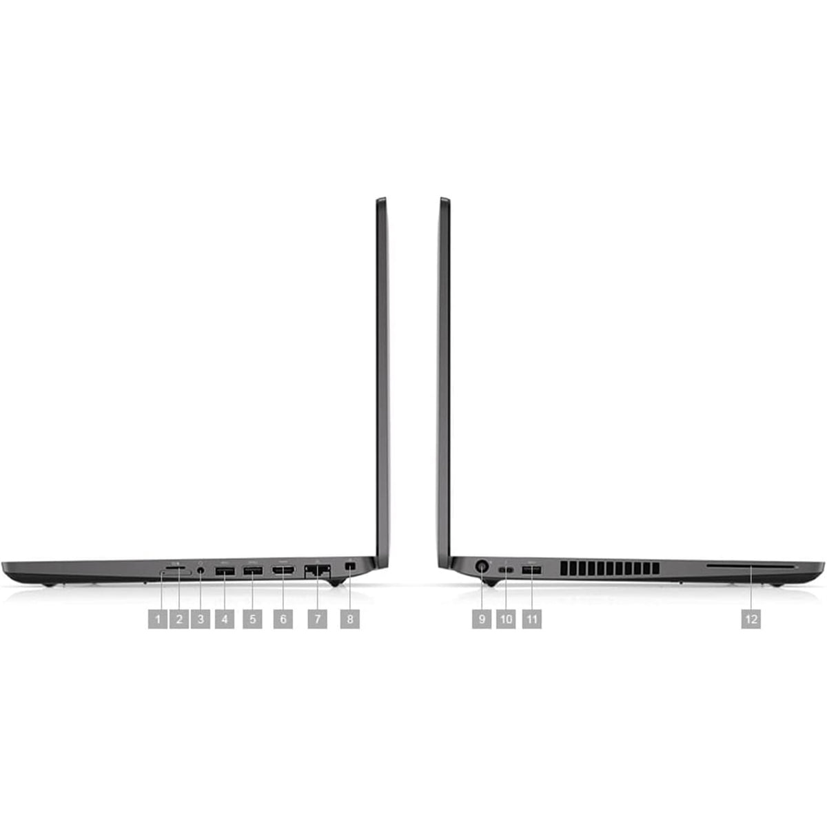 Dell Latitude 5500 14" 8GB 256GB SSD Core™ i5-1245U 1.6GHz WIN11H, Black (Refurbished - Fair)
