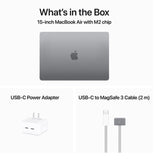 Apple MacBook Air (15-inch, M2, 2023) 15.3" 8GB 256GB SSD Apple M2 3.49GHz macOS, Space Gray (Refurbished - Excellent)