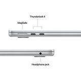 Apple MacBook Air (13-inch, M4, 2025) 13.6" 16GB 512GB SSD Apple M4 4.1GHz macOS, Silver (Refurbished - Fair)