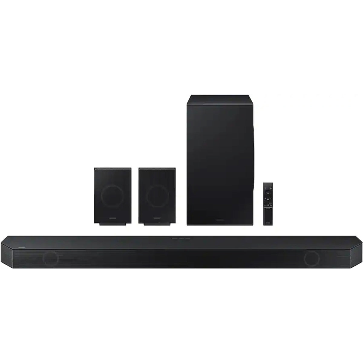 Samsung - HW-Q990D/ZA 11.1.4 Channel Q-Series Soundbar with Wireless Subwoofer and Rear Speakers (New, Open Box)