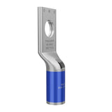 Burndy YA6CLBOX 6 AWG 1/4" Stud Copper Compression Lug Terminal Blue (50-Pack) (New)