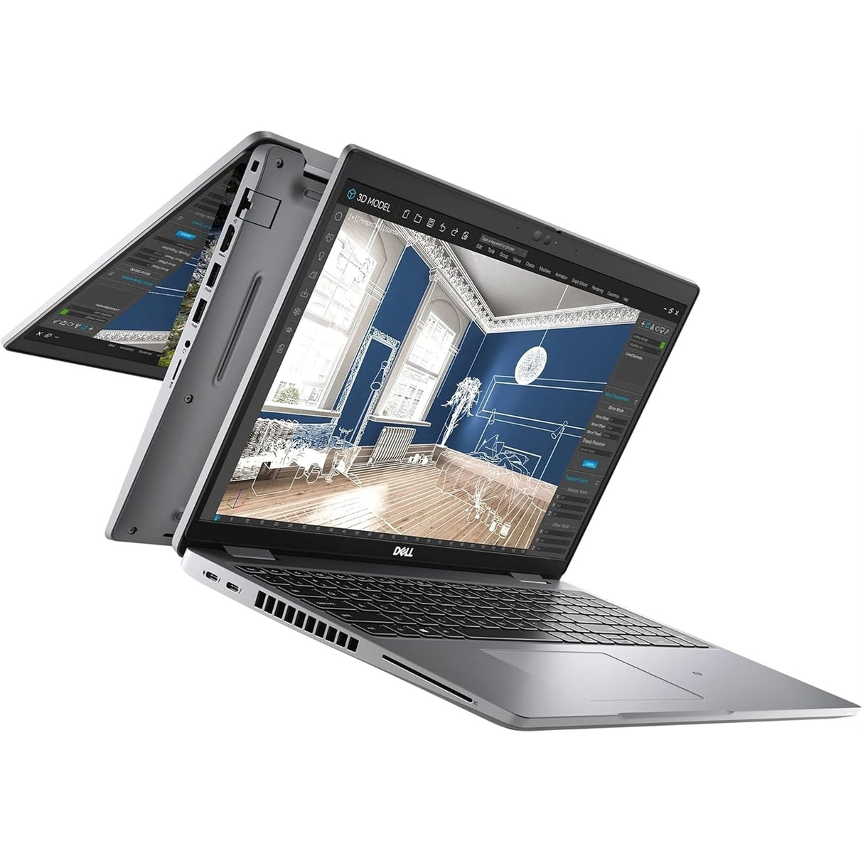 Dell Precision 3560 15.6" 32GB 512GB SSD Core™ I7-1185G7 3.0GHz WIN11P, Silver (Refurbished - Very Good)