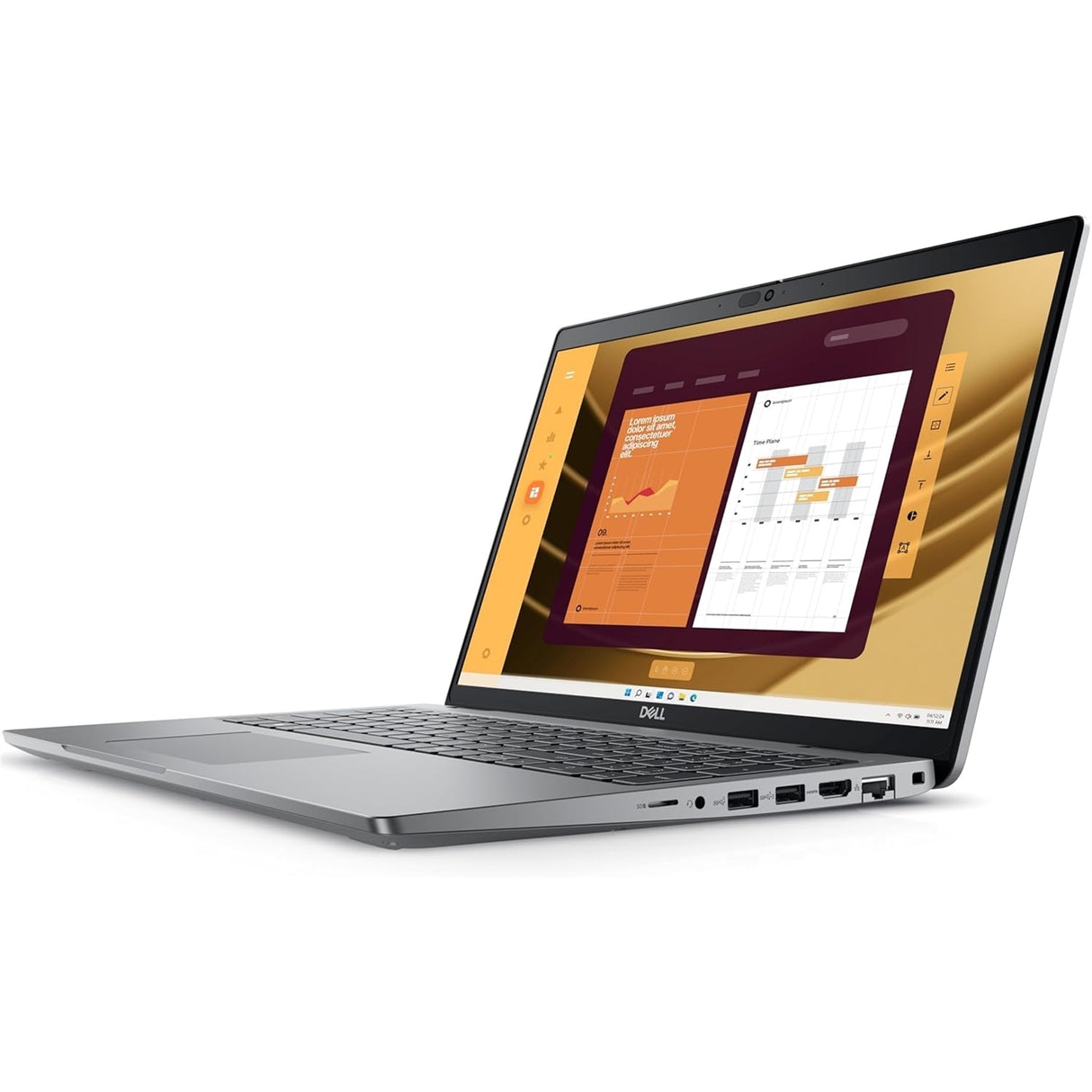 Dell Latitude 5550 15.6" 16GB 512GB SSD Core™ Ultra 7 165H 1.4GHz WIN11P, Titan Gray (Refurbished - Fair)