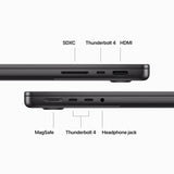 Apple MacBook Pro (14-inch, M3 Pro, Nov 2023) 14.2" 16GB 512GB SSD Apple M3 Pro macOS, Space Black (Refurbished - Fair)