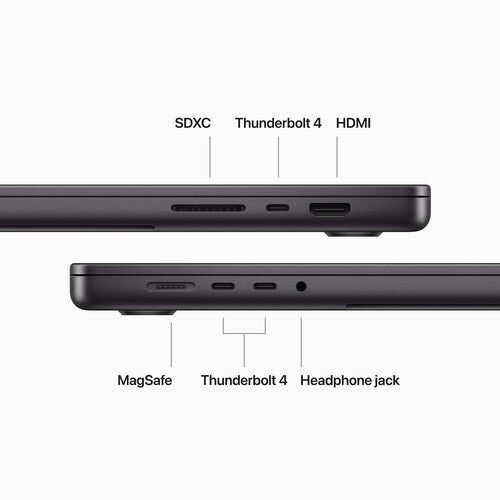 Apple MacBook Pro (16-inch, M3 Max, Nov 2023) 16.2" 64GB 1TB SSD Apple M3 Max 4.05GHz, Space Black (Refurbished - Excellent)
