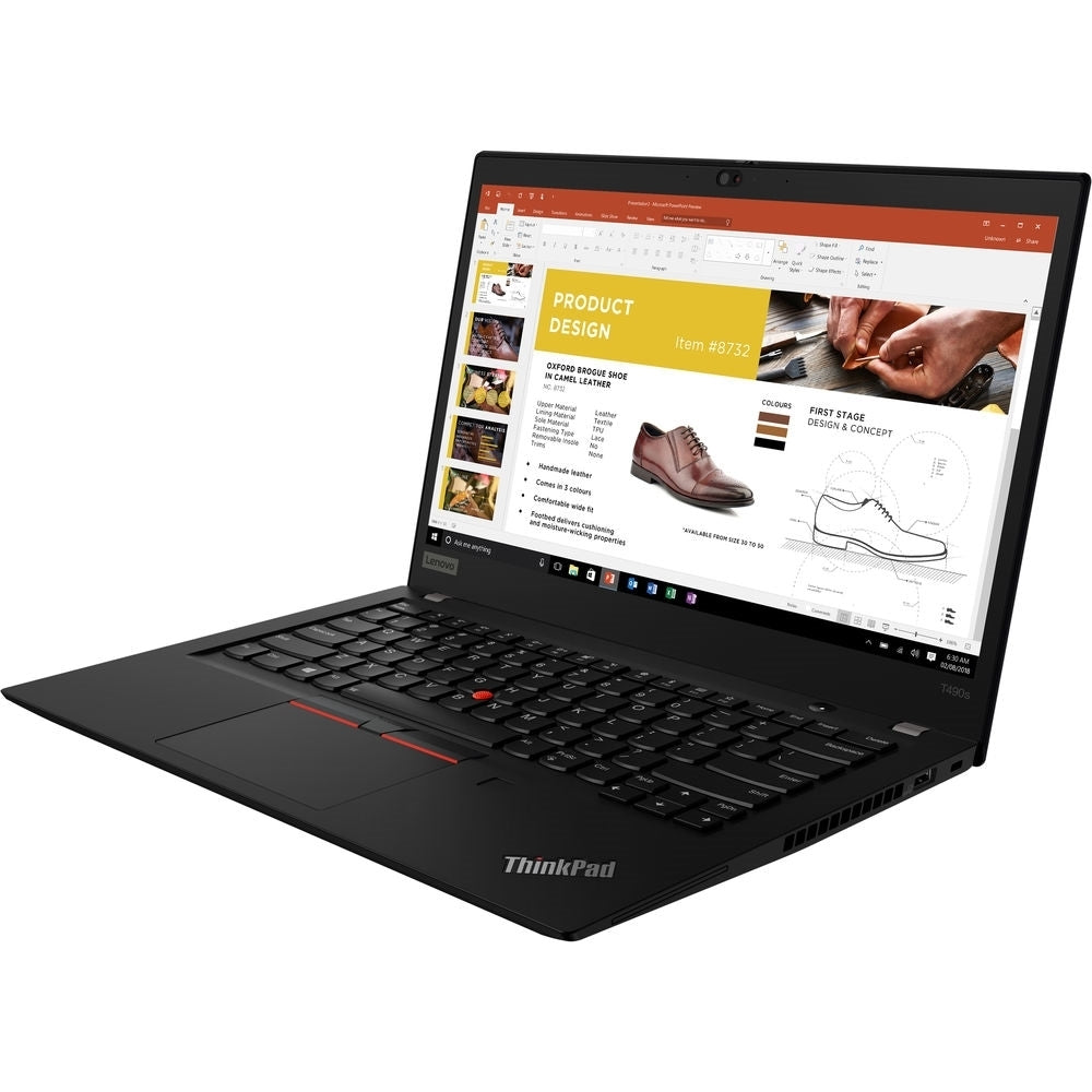 Lenovo ThinkPad T490 14" Touch 32GB 256GB SSD Intel Core i7-8565U 1.8GHz Win11P, Black (Refurbished - Fair)