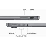 Apple MacBook Pro (14-inch, M3, Nov 2023) 14" 16GB 512GB SSD Apple M3 4.00GHz macOS, Space Gray (Refurbished - Fair)