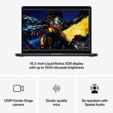 Apple MacBook Pro (16-inch, M4 Pro, 2024) 16.2" 48GB 512GB SSD Apple M4 Pro 4.5GHz, Space Black (Refurbished - Fair)
