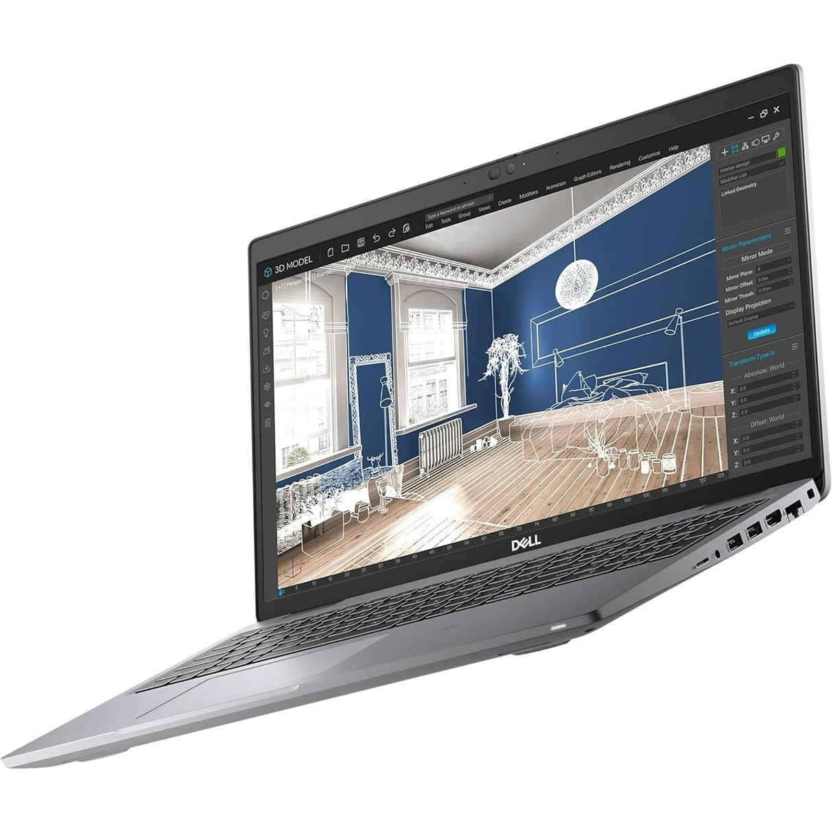 Dell Precision 3560 15.6" 32GB 512GB SSD Core™ i5-1145G7 2.6GHz WIN11P, Silver (Refurbished - Very Good)
