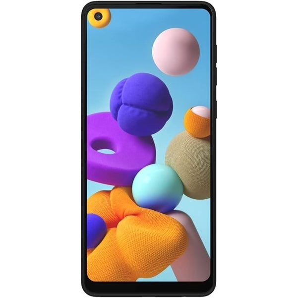 Samsung Galaxy A21 32GB 6.5" 4G LTE Spectrum Only, Black (Refurbished - Fair)
