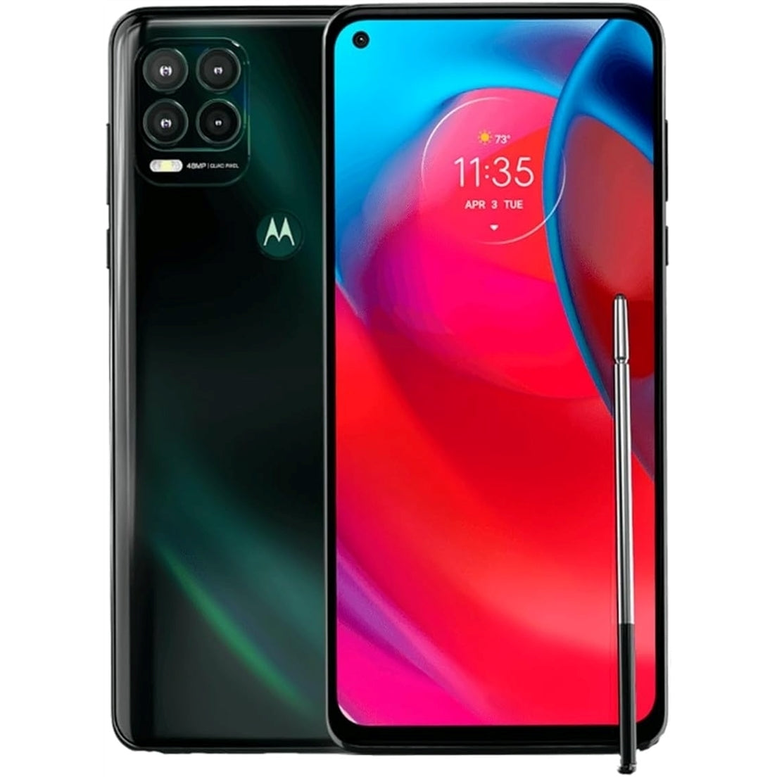 Motorola Moto G Stylus 5G 2021 128GB 6.8" 5G TracFone, Cosmic Emerald (Refurbished - Premium)