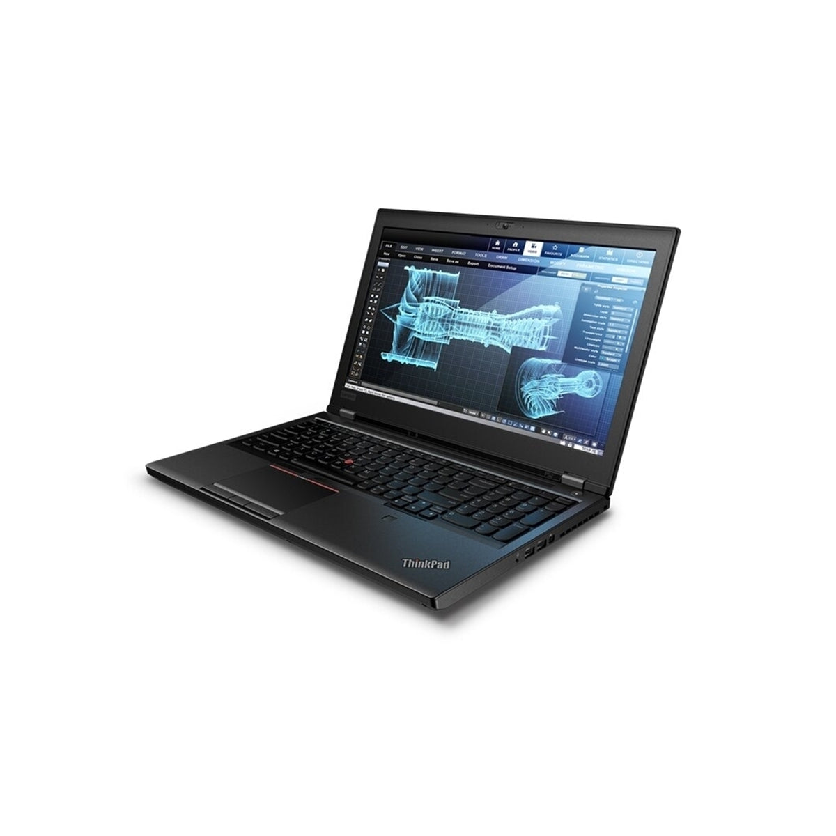 Lenovo ThinkPad P52 15.6" 8GB 512GB SSD Core™ i7-8650U 1.9GHz WIN11H, BLACK (Refurbished - Fair)