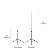 Fovitec 2-Stand Kit with Carrying Bag (7.6') (New)