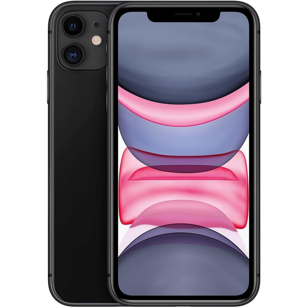 Apple iPhone 11 64GB - 6.1", 4G LTE T-Mobile, Black (Refurbished - Fair)