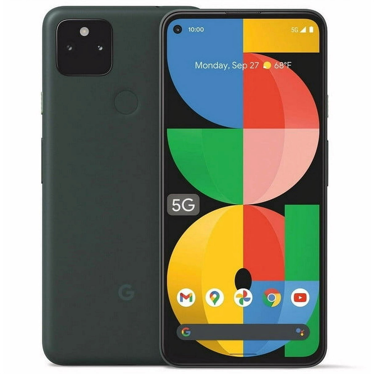 Google Pixel 5a 128GB 6.34" 5G Unlocked, Mostly Black (Refurbished - Very Good)