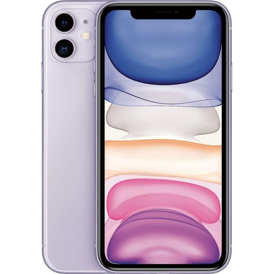 Apple iPhone 11 128GB - 6.1", 4G LTE Unlocked, Purple (Refurbished - Very Good)