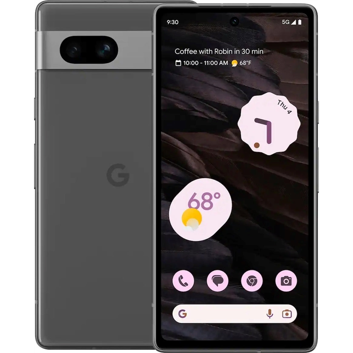 Google Pixel 7a 128GB 6.1" - 5G Unlocked, Charcoal (Refurbished - Excellent)