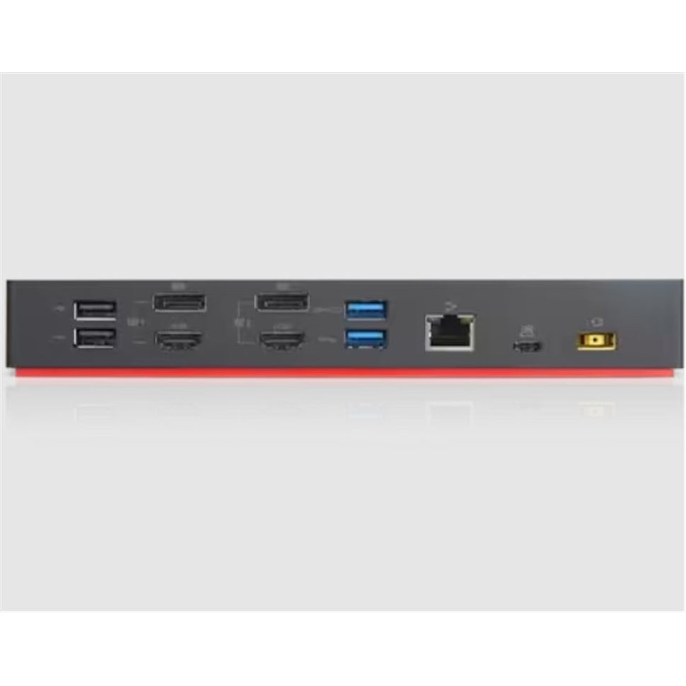 Lenovo ThinkPad Hybrid USB-C with USB-A Docking Station, Black (Refurbished - Fair)