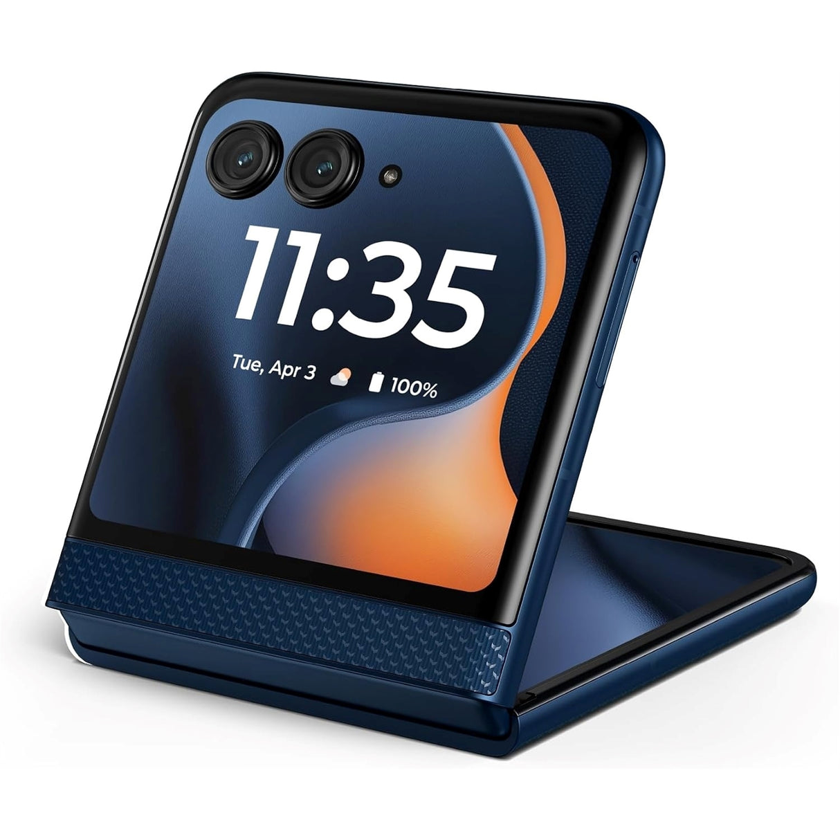 Motorola Razr 2025 256GB 6.9" 5G Unlocked, Pantone Gibraltar Sea (Refurbished - Premium)