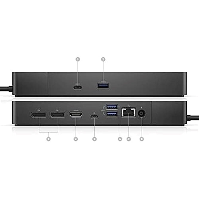 Dell W19S Docking Station with 130W Power Adapter (90W Power Delivery) (New, Open Box)