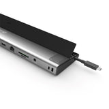 j5create JCD554 USB4 Triple 4K Docking Station, Space Gray & Black (New)
