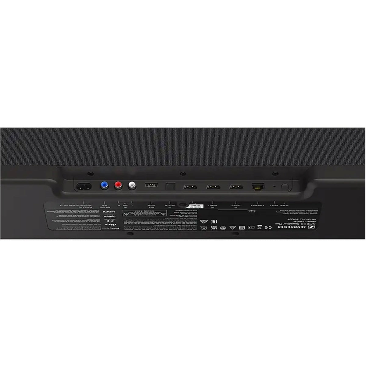 Sennheiser - AMBEO Soundbar | Plus 7.1.4 Channel Soundbar Dual Built-in Subwoofers (Refurbished - Very Good)