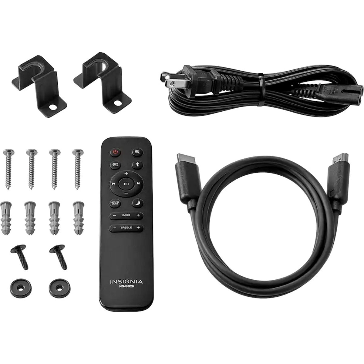 Insignia - 2.0 Channel Soundbar 32", Bluetooth - Black (New)