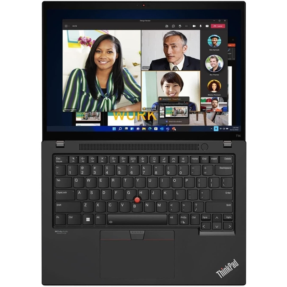 Lenovo ThinkPad T14 Gen 3 14" Touch 32GB 512GB SSD Core™ i5-1245U 1.6GHz WIN11P, Thunder Black (Refurbished - Very Good)