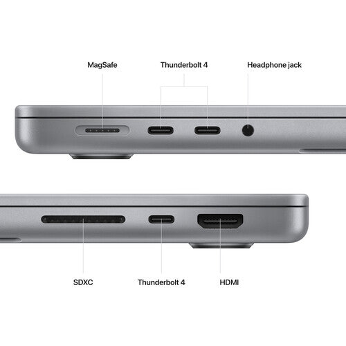 Apple MacBook Pro (14-inch, M2 Pro, 2023) 14.2" 32GB 512GB SSD Apple M2 Pro 3.49GHz, Space Gray (Refurbished - Fair)