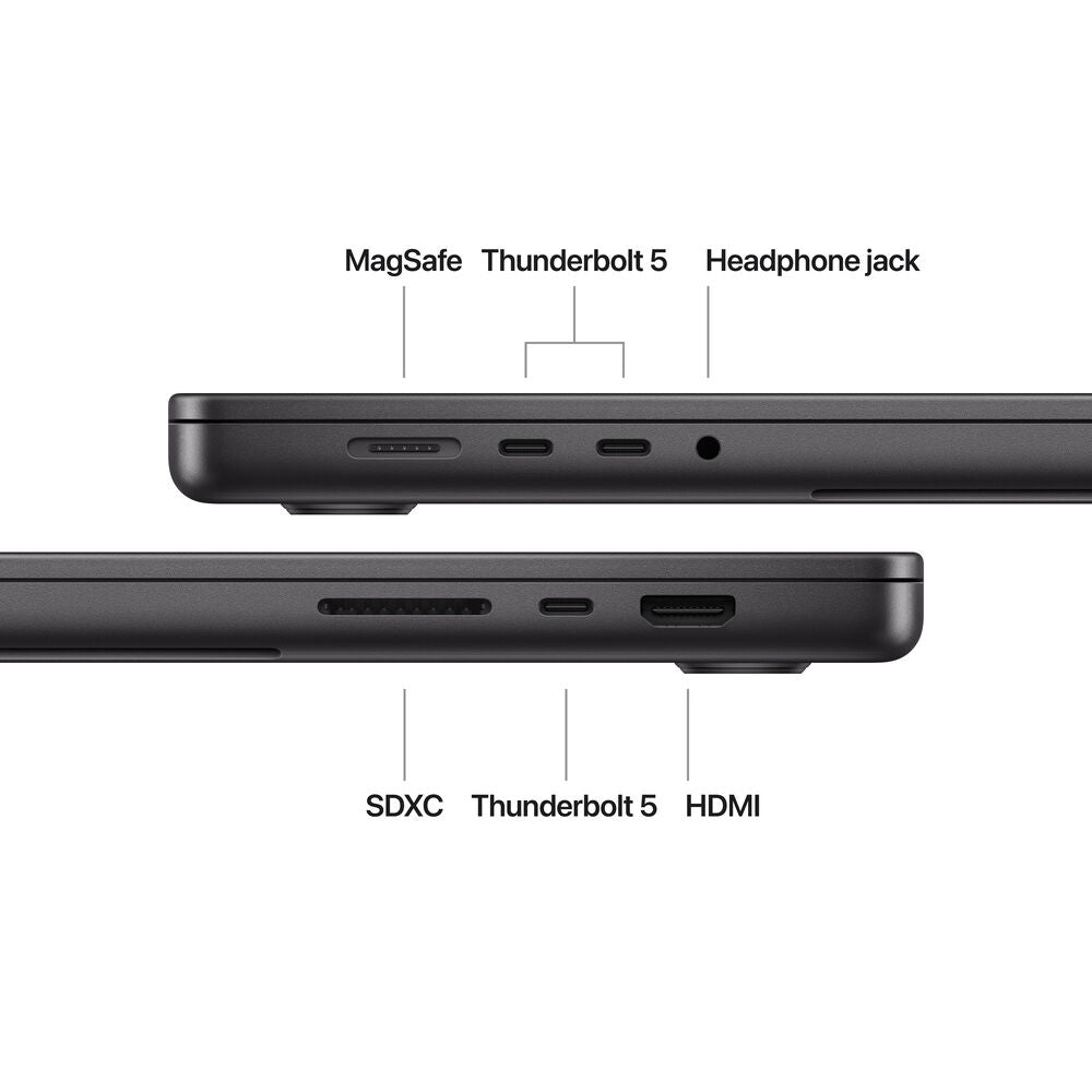 Apple MacBook Pro (16-inch, M4 Pro, 2024) 16.2" 48GB 512GB SSD Apple M4 Pro 4.5GHz, Space Black (Refurbished - Fair)