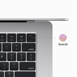 Apple MacBook Air (15-inch, M2, 2023) 15.3" 8GB 512GB SSD Apple M3 4.00GHz macOS, SILVER (Refurbished - Fair)