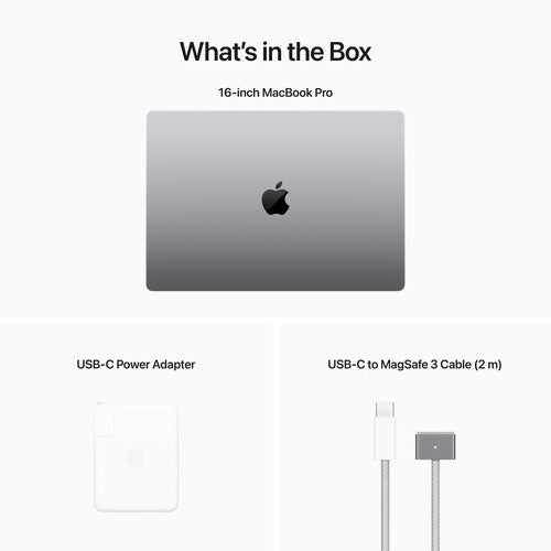 Apple MacBook Pro (16-inch, M2 Max, 2023) 16.2" 64GB 2TB SSD Apple M2 Max 3.49GHz macOS, Space Gray (Refurbished - Very Good)