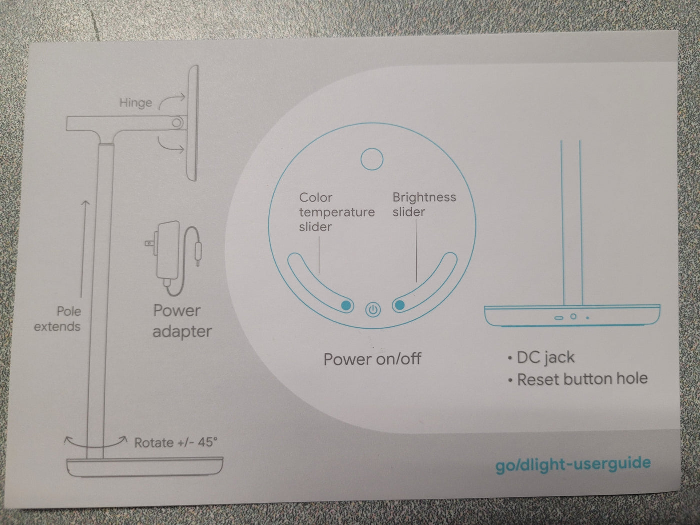 Google DLight Smart Lamp