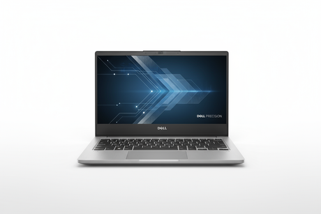 Dell PRECISION 3551 I5-10400H 2.60 GHZ
white background, Laptop facing directly forward with wallpaper, fits 1080 x1080 px
