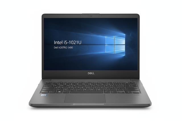 Dell VOSTRO 3490 I5-10210U 1.60 GHZ
white backround centre facing fits in 1080 x1080 px