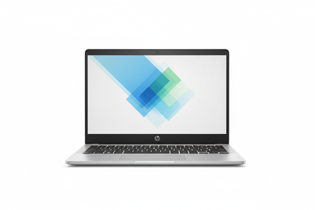 HP PRO C640 CHROMEBOOK I5-10310U 1.70GHZ
product name' white background, Laptop facing directly forward with wallpaper, fits 1080 x1080 px